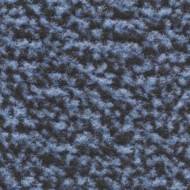 Fußmatte blau Polypropylen L400xB600xS5mm