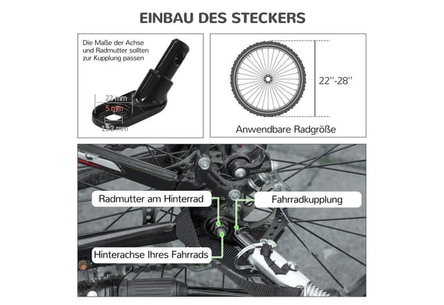 2-in-1 Fahrradanhänger für Hunde Hundeanhänger Hundebuggy & Jogger mit Sicherheitsleine, Hundewagen mit Reflektoren Stoßdämpfer für Mittelgroße Hunde