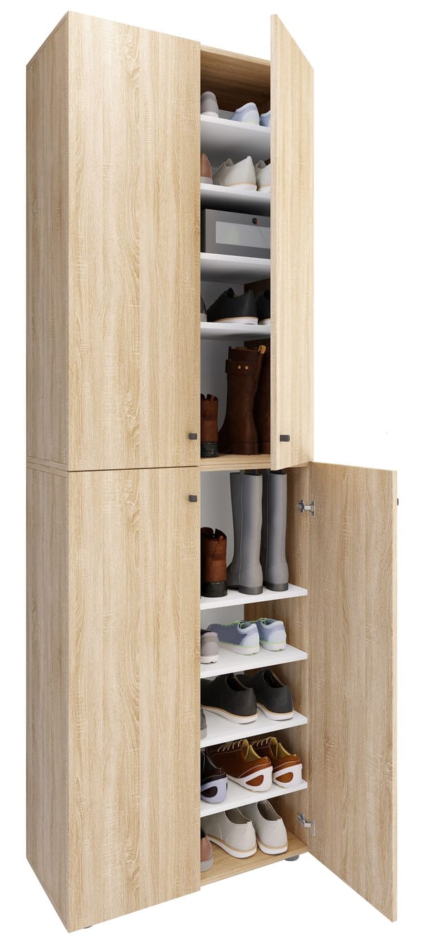 Ebuy24 - Xl Holz Großer Schuhschrank Lona 10