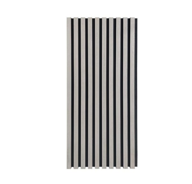 Home Deluxe - Akustikpaneel sonic - 80 x 40 cm Farbe: Grey Oak, Menge: 12 Holz Akustikpaneele Wandpaneel Akustik