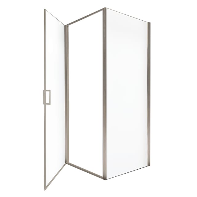 HOME DELUXE - Duschkabine LIVIA Chrom Farbe: Silber,Größe: 90 x 195 cm Dampfdusche Duschkabine Duschkabine