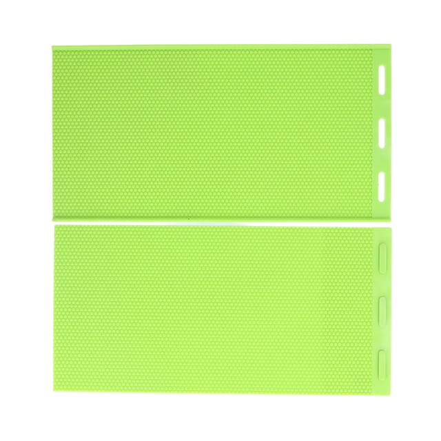 Zoternen - 2 Stück 5,4 Mm Silikon-bienenwachs-blattform, Bienenwachs-stiftungs-pressform, Imker-ausrüstung