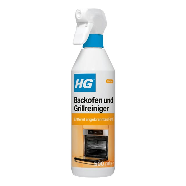 HG - Backofen & Grillreiniger 500 ml Backofenreiniger Grill Reiniger