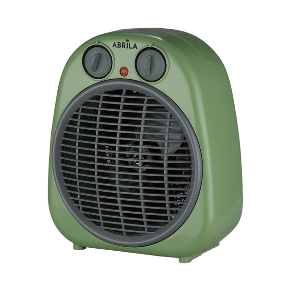 Heizstrahler 2000w grün/grau 2w 2power 3functions Thermostat, Sicherheitskontrolle, Anti-Kipp 24x20x13cm