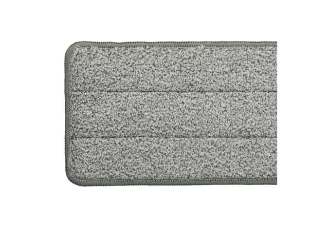 Vhbw - 10x Wischbezug kompatibel mit Clean Maxx 09996 Wischmopp - Ersatzkopf, Polyester Grau Weiß