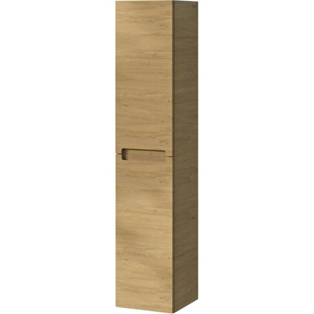 Hochschrank Bernstein VIREO 35x170x35cm Eiche honiggold flexible Montage