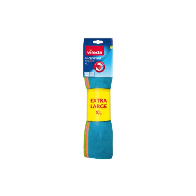 Farben xl Mikrofasertuch 4 Einheiten. 167787 Vileda