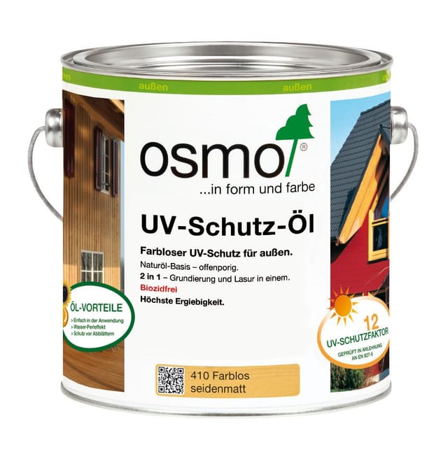 UV-Schutz-Öl Farblos 2,50 l - 11600022 - Osmo