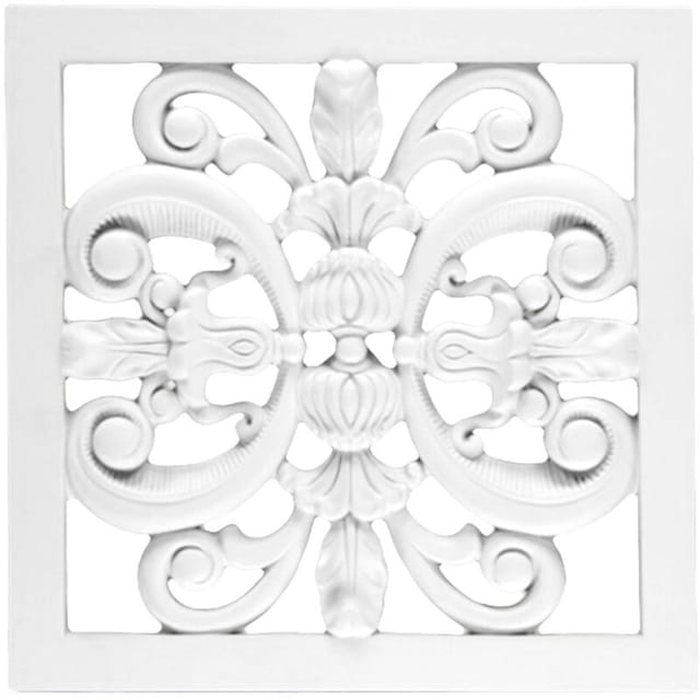 Wandornamente Relief aus pu Kunststoff - leicht, stoßfest FR8332, 2 tlg.: FR8332 a