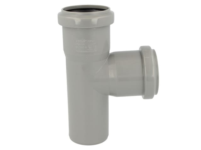 HT-Abzweig DN 50x50mm, 87 Grad m.vormontierten Dichtringen