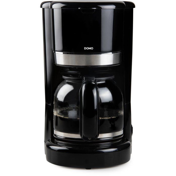 Filterkaffeemaschine - Domo - Do1141k - 900 W - 12 Tassen - 1,5 L - Schwarz
