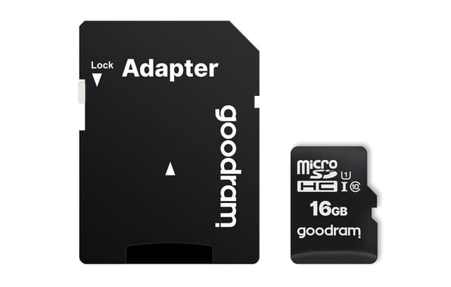 GoodRam MicroSDHC-Karte 16 GB Klasse 10 – Zuverlässiger Speicher für Ihr Smartphone