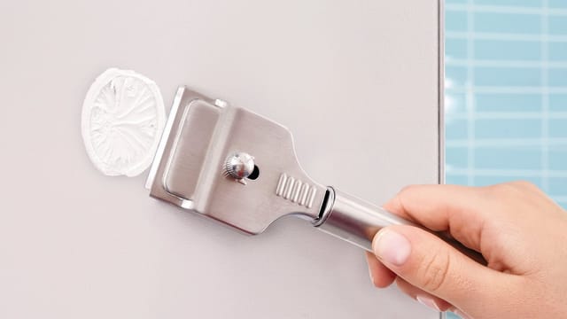 Klaam Toilettenpapierhalter Klebstoff Metall - Tesa
