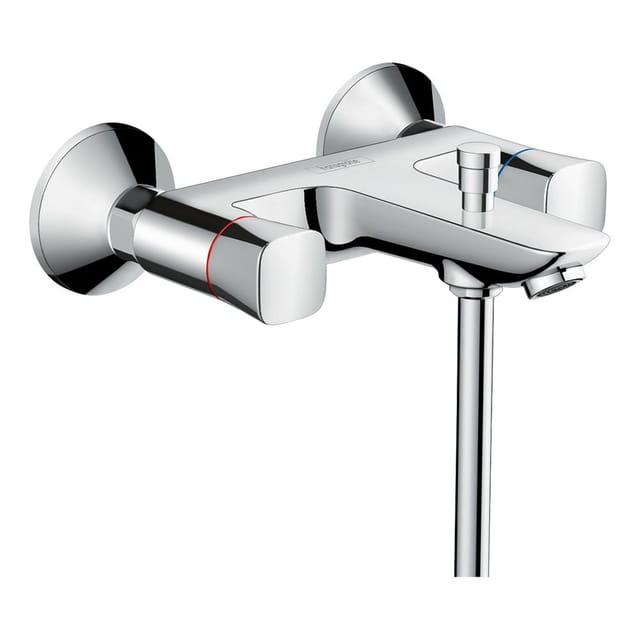 Logis 2-Griff Wannenmischer, Aufputz, 2 Verbraucher, - Hansgrohe
