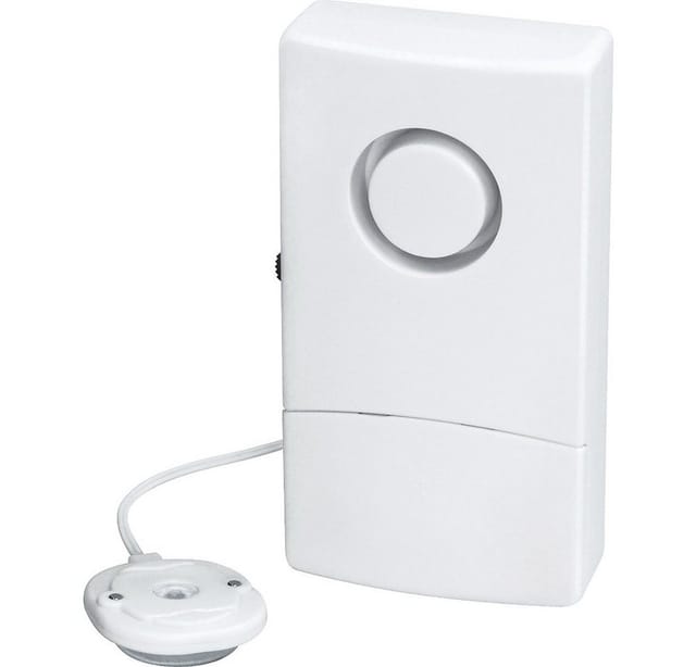Pentatech 23003 WA03 Wassermelder mit externem Sensor batteriebetrieben
