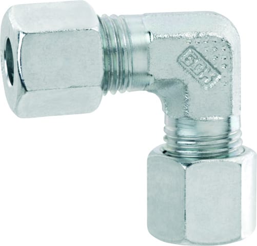 GOK - Winkel-Verschraubung 0771000 12 x 12 mm, Baureihe l, mit Stahlschneidring Typ d