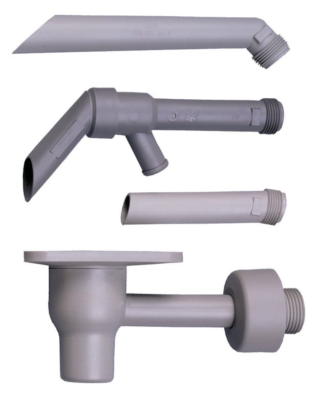 Siphon für Brennwertkessel acleis, megalis, stellis
