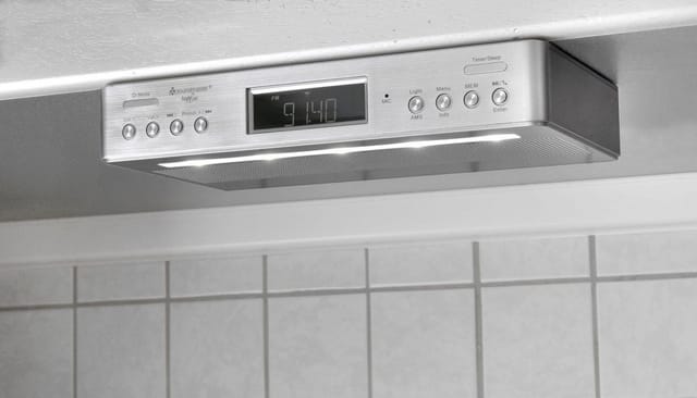 Soundmaster - UR2045SI Küchenradio dab+, ukw Bluetooth® Freisprechfunktion Silber