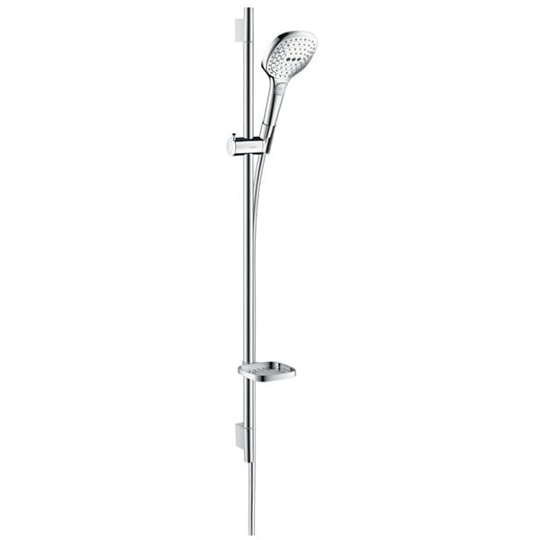Hansgrohe - Raindance Select e - Brausegarnitur 120, EcoSmart 9l/min, 3 Strahlen, verchromt 26623000