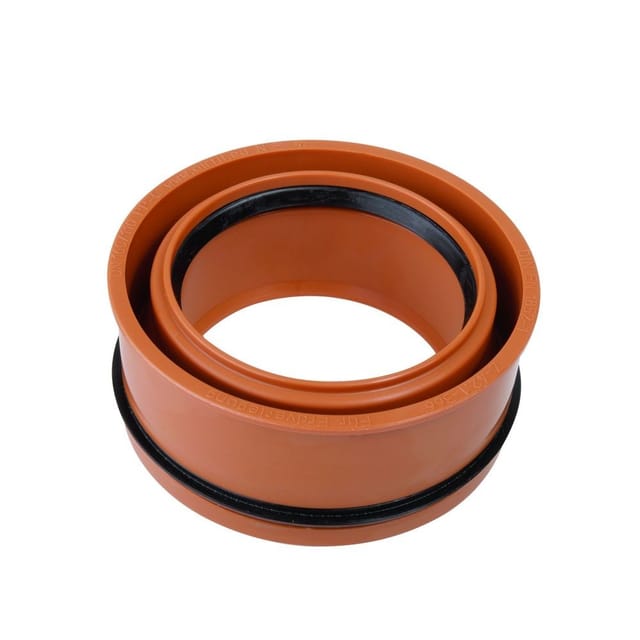 Airfit - Abwasser-Innenreduzierstück pp f erdverlegte Rohr DN125/110 konz., 125110KG