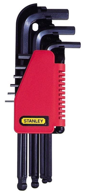 Kugelkopf-Maulschlüssel-Satz (9 Stück) - 0-69-256 - Stanley