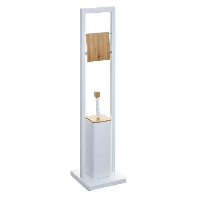 5five Simply Smart - WC-Bürste und Toilettenbürste, Metall, Bambus - 5five Simple Smart