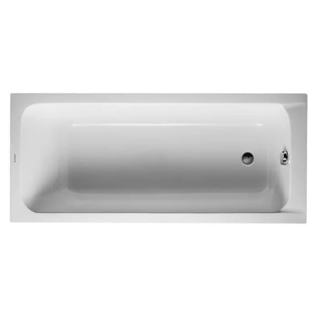 Duravit - D-Code Badewanne, 1600x700mm, Rechteckig, Einbauversion,