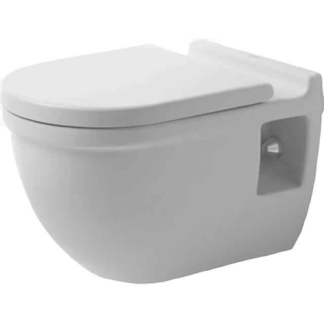 Duravit - Starck 3 - Wand-WC Comfort, mit WonderGliss, weiß 22150900001