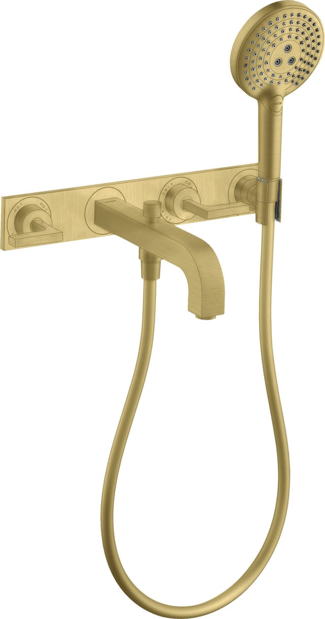 Hansgrohe Axor Citterio 3-loch Wannenarmatur Mit Hebelgriffen,