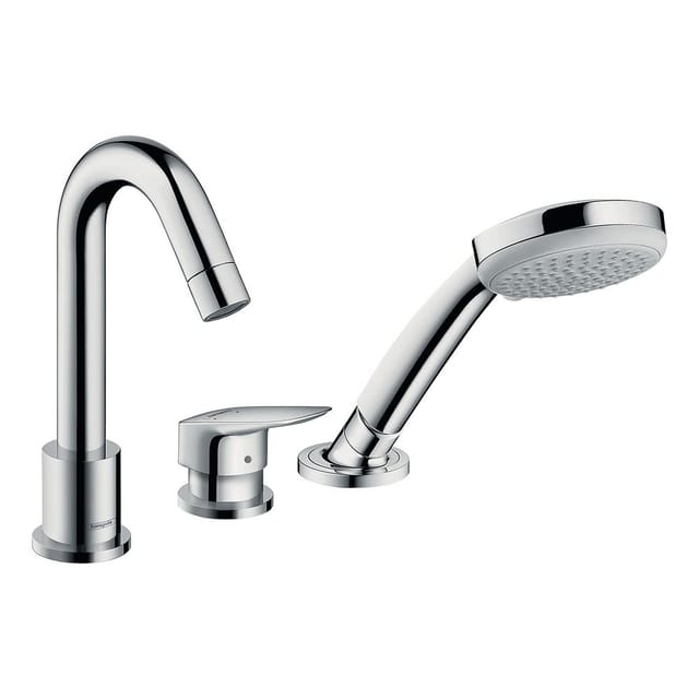 Logis - Wannenrandarmatur, 3-Loch Montage, verchromt 71310000 - Hansgrohe