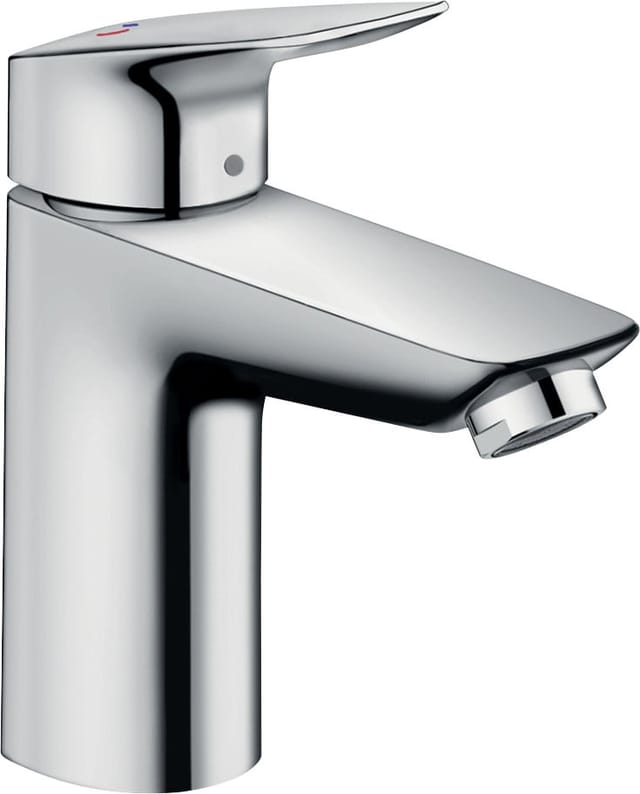 Hansgrohe - Logis - Waschtisch Einhebelmischer 100 CoolStart mit Ablaufgarnitur, verchromt 71102000