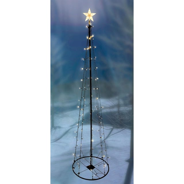 Led Metall Weihnachtsbaum 180 cm Außen-DLK060W-Linder