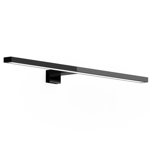 Lineabeta - Ciari Lampe L.50 cm Wand/Spiegel/Gestell, schwarz