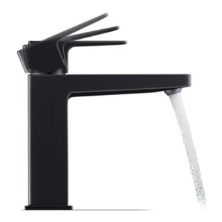 Duravit - Manhattan - Waschtischarmatur mit Ablaufgarnitur, schwarz matt MH1020001046