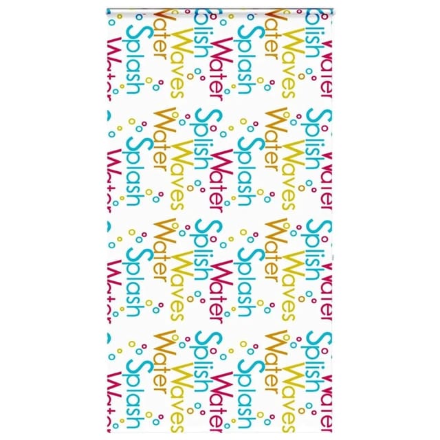 Duschrollo Mit Kassette 120x240 Cm Stoffbreite 116 Cm Vidaxl