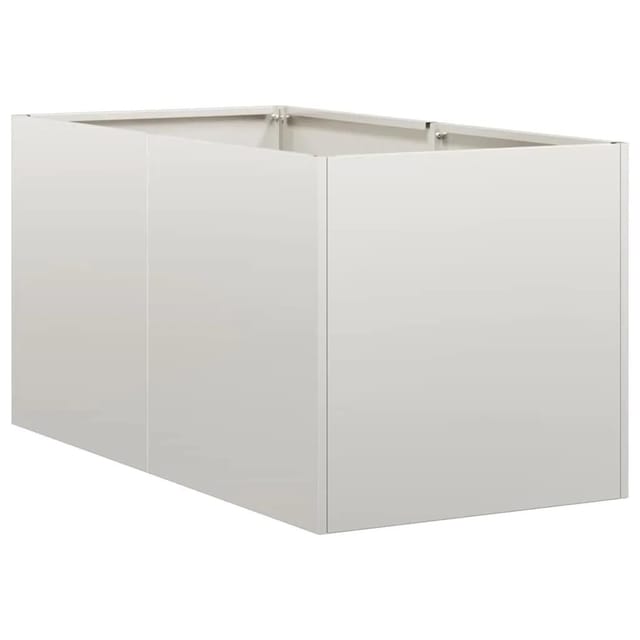 Pflanzgefäß 40x80x40 cm Edelstahl vidaXL