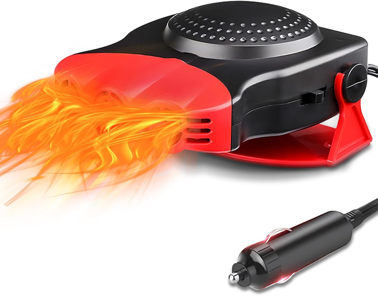 Ccykxa - Autoheizung 200 w 12 v – Batterie: tragbar – 12 v – Raumheizung – Debugger – Timer – Autoheizung mit Zigarettenanzünder – für Camping, lkw,