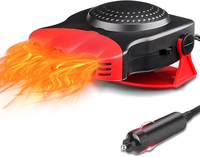 Ccykxa - Autoheizung 200 w 12 v – Batterie: tragbar – 12 v – Raumheizung – Debugger – Timer – Autoheizung mit Zigarettenanzünder – für Camping, lkw,