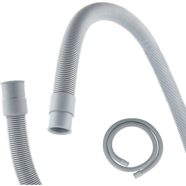 Spiral Ablaufschlauch 5,00 m x ø 19/21 mm für Waschmaschine, Spülmaschine - Tecuro