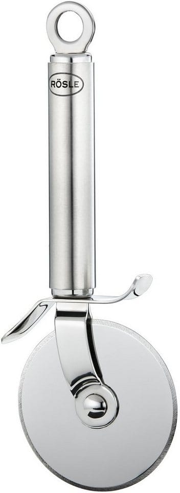 Roesle Pizzaschneider Edelstahl 19 cm mit 7 cm Rad