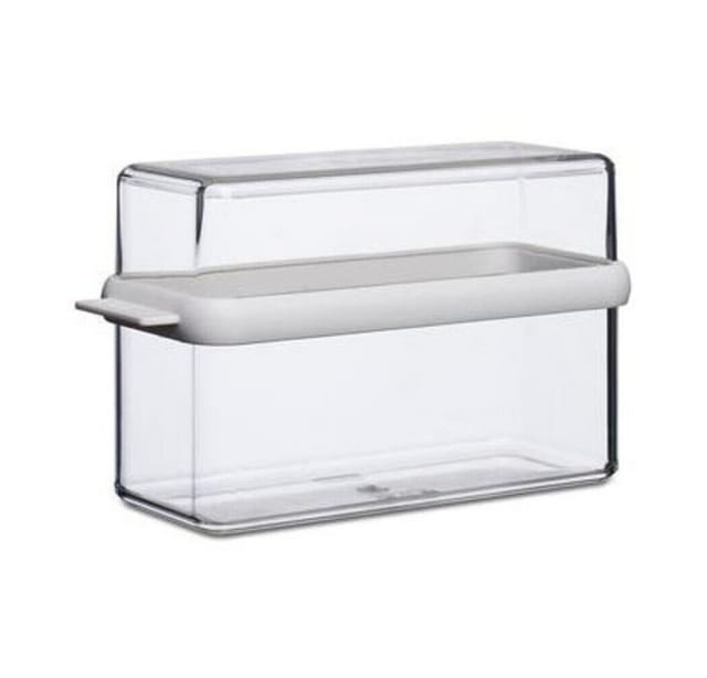 Knäckebrotdose Stora 1600 ml 21,7x9,2x12,9cm weiß - Mepal