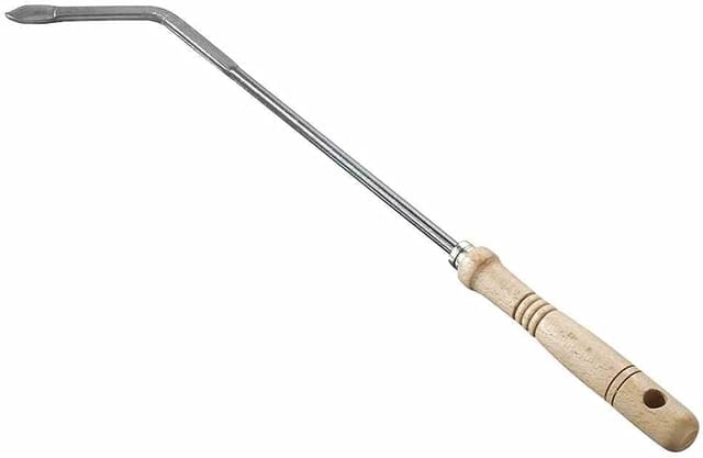Stocheisen mit Holzgriff