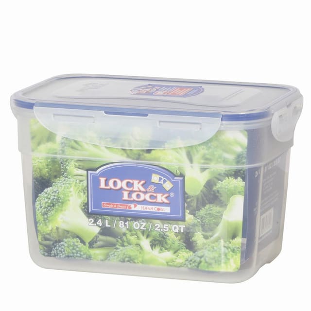 Lock&lock - Vorratsdose rechteckig, 2400 ml 208 x 143 x 128 mm, nestbar