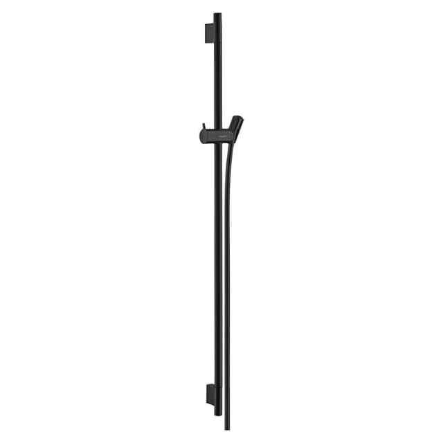 Hansgrohe - Unica'S - Duschstange 90 cm, mit Duschschlauch, schwarzmatt 28631670