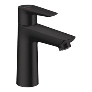 Hansgrohe - Talis e - Waschtischarmatur mit Ablaufgarnitur, CoolStart, schwarzmatt 71713670