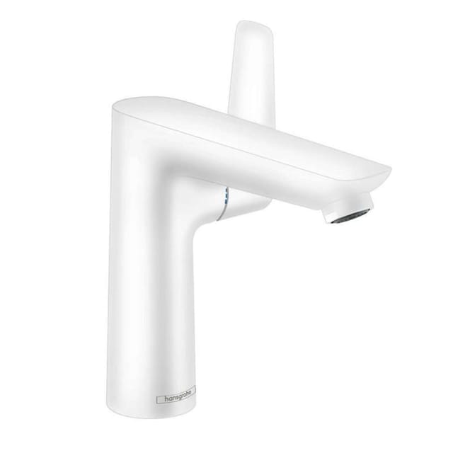 Talis e - Waschtischarmatur mit Ablaufgarnitur, weißmatt 71754700 - Hansgrohe