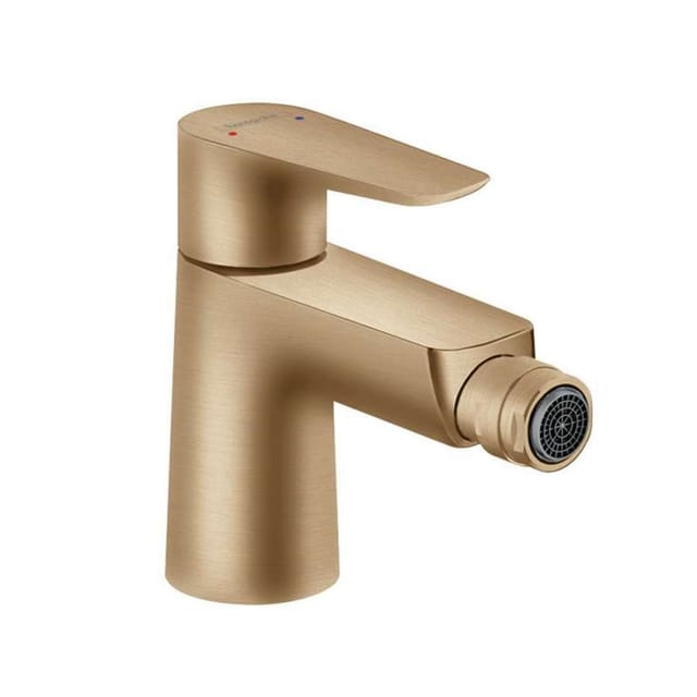Talis e - Bidetarmatur mit Ablaufgarnitur, Bronze gebürstet 71720140 - Hansgrohe