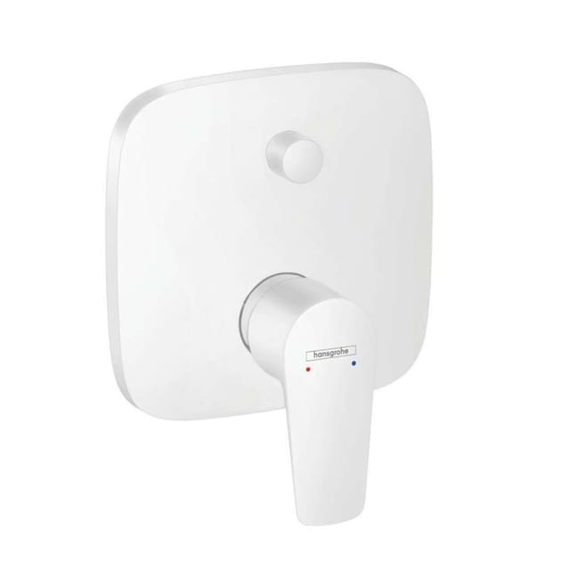 Talis e - Wannenarmatur - Unterputz, mit integrierter Sicherungskombination, weißmatt 71474700 - Hansgrohe