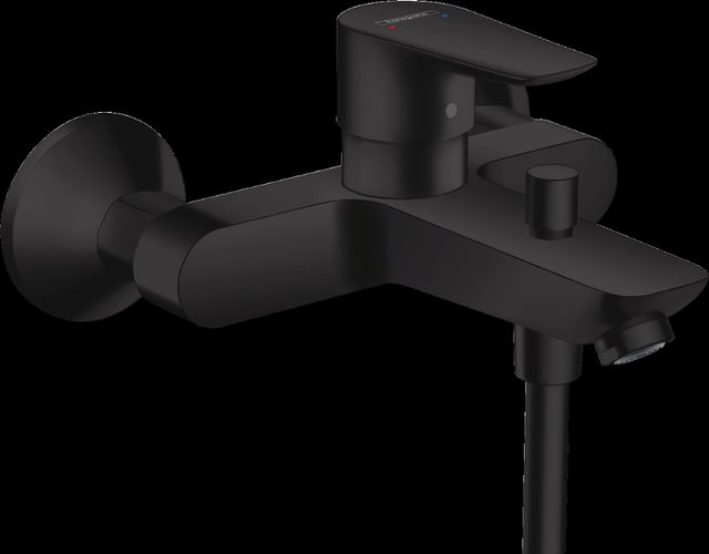 Talis e - Badewannenarmatur, schwarzmatt 71740670 - Hansgrohe