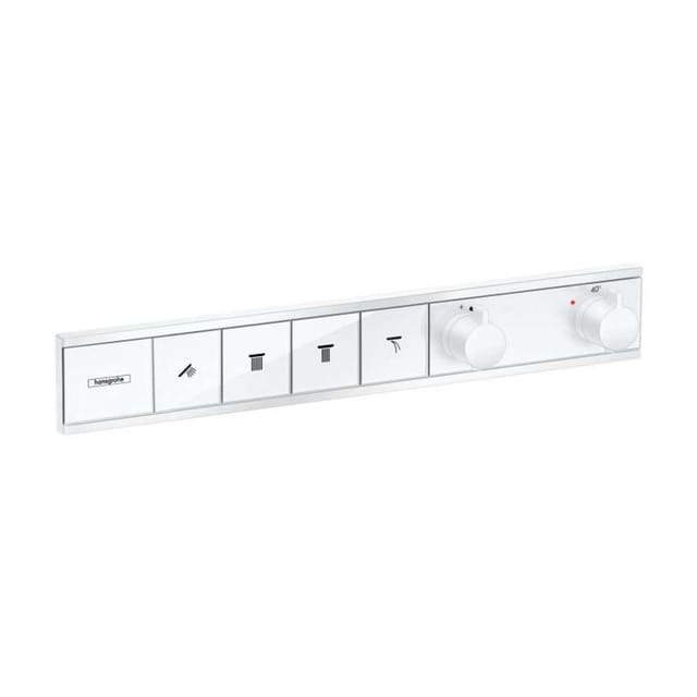 RainSelect - Unterputzarmatur für 4 Verbraucher, weißmatt 15382700 - Hansgrohe